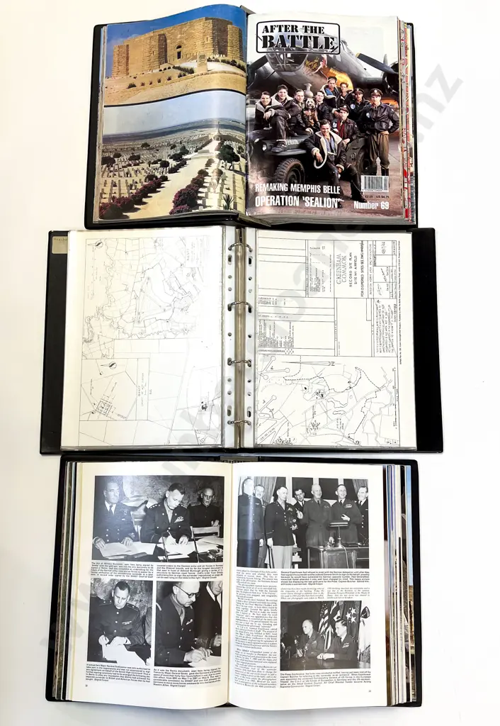 Two Cartons of Assorted "After The Battle"  Magazines/Folder Image 1++