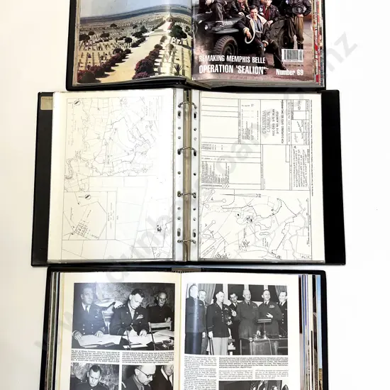 Two Cartons of Assorted "After The Battle"  Magazines/Folder