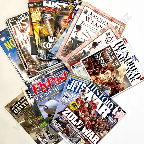 Qty of Assorted War History Magazines Etc