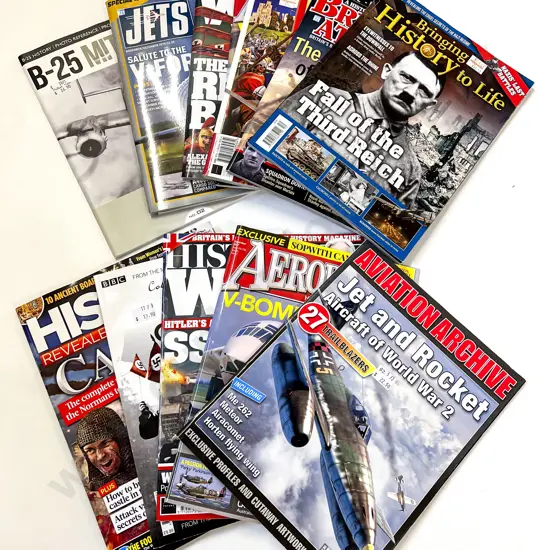 Qty of Assorted War History Magazines Etc