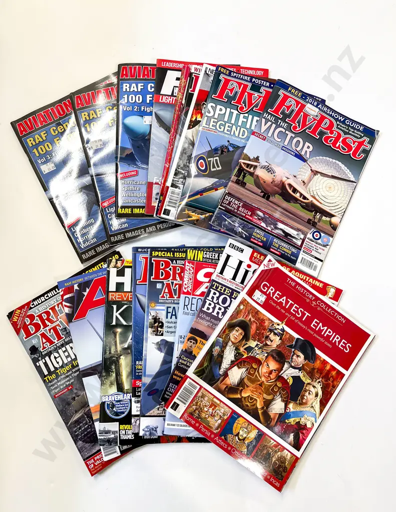 Qty of Assorted War History Magazines Etc Image 1++