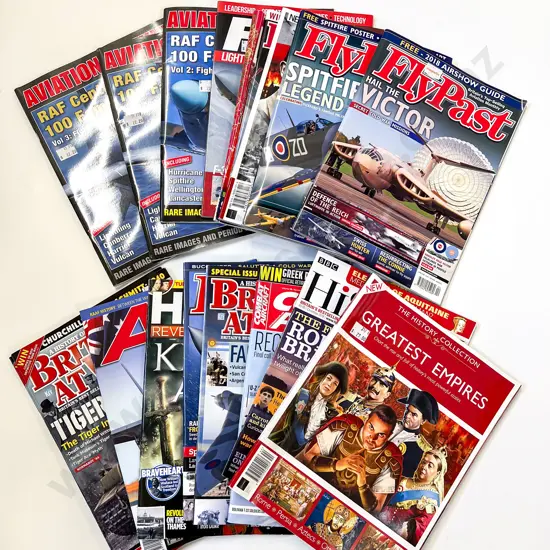 Qty of Assorted War History Magazines Etc
