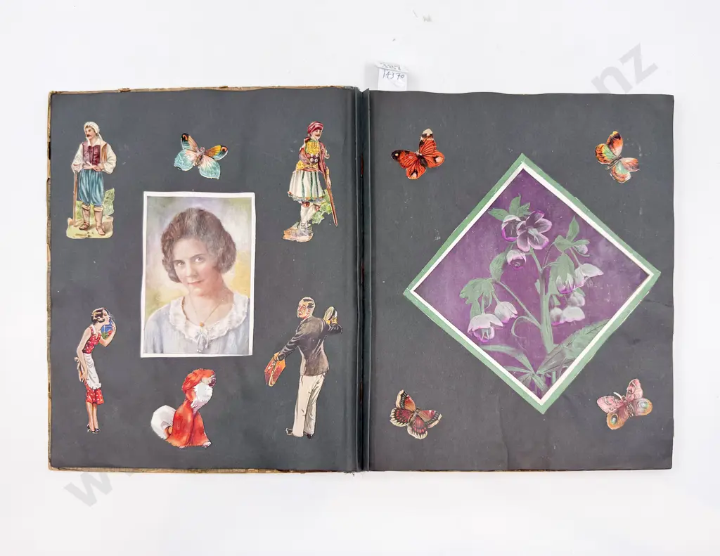 Vintage Scrap Album Image 1++