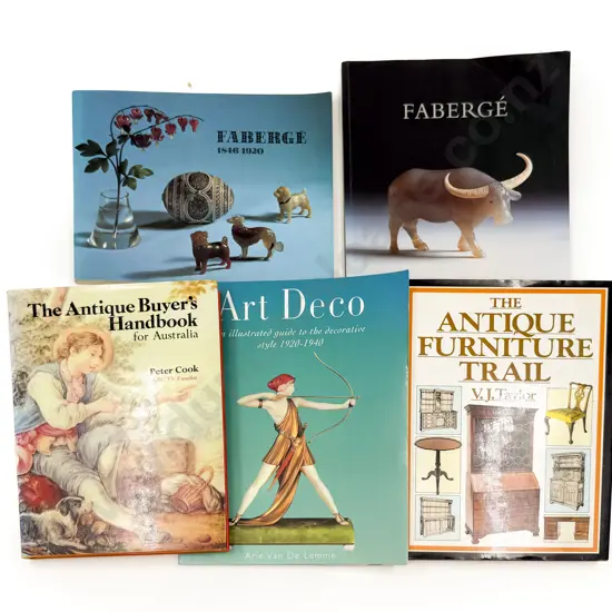 Qty of Art and Antique Reference Volumes