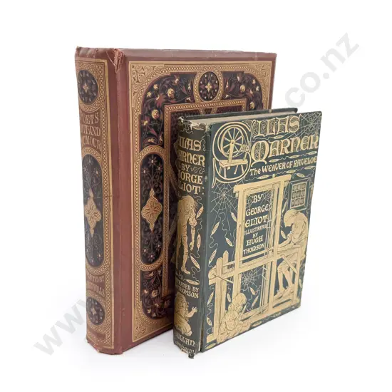 "Silas Marner"  by George Eliot (Illustrated) together with "Poets Wit and Humor"