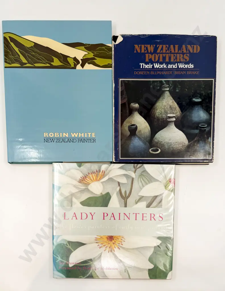 Seven Assorted NZ Reference Including Robin White Image 1++