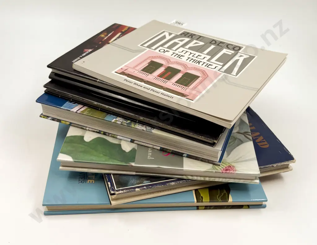 Seven Assorted NZ Reference Including Robin White Image 1++