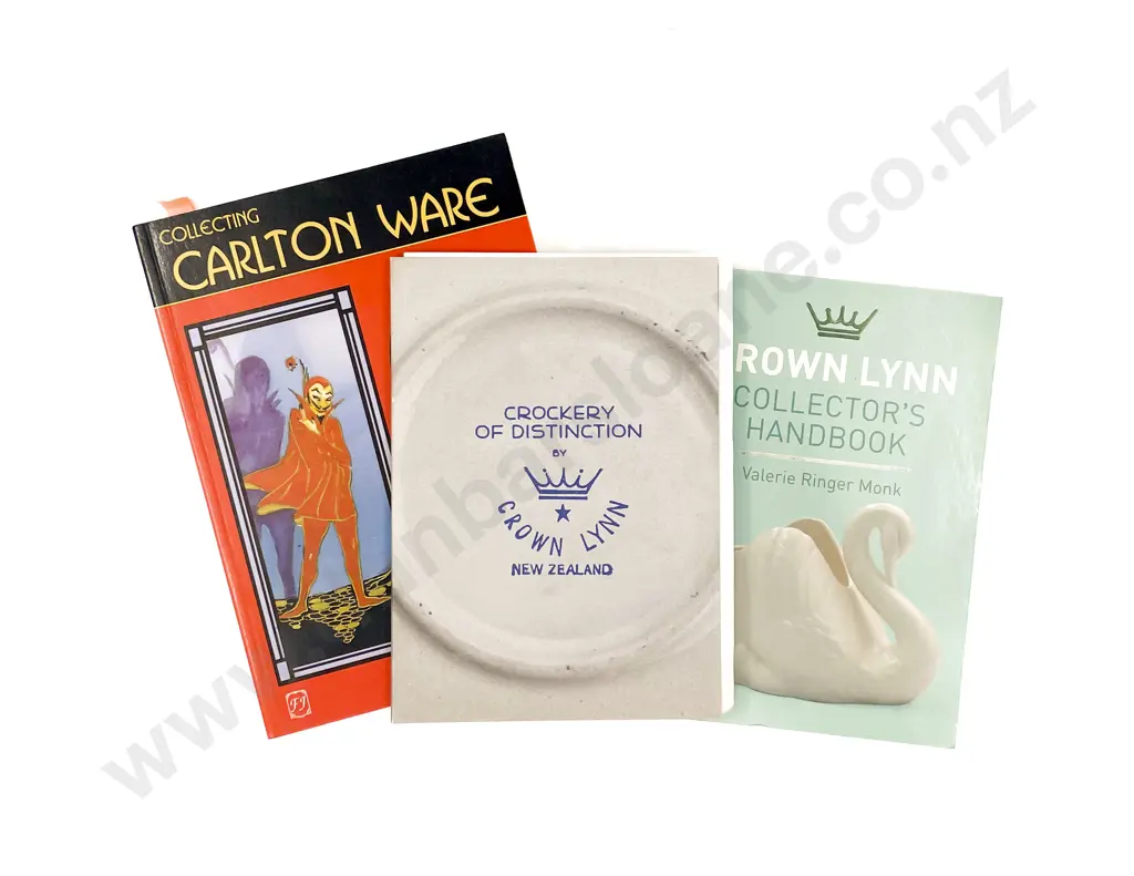 Two Crown Lynn References and Two Carlton Ware References Image 1++