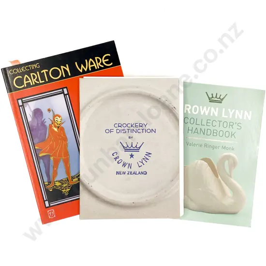 Two Crown Lynn References and Two Carlton Ware References