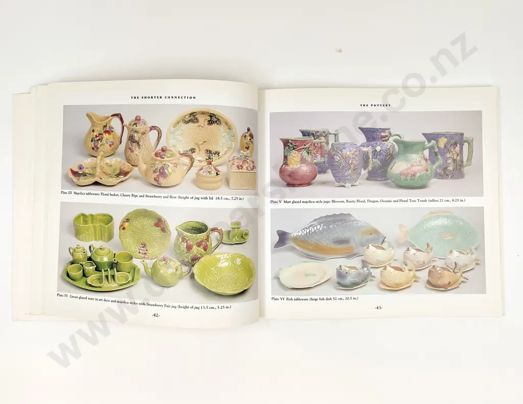 Three Assorted Clarice Cliff Reference together with Other Image 1++