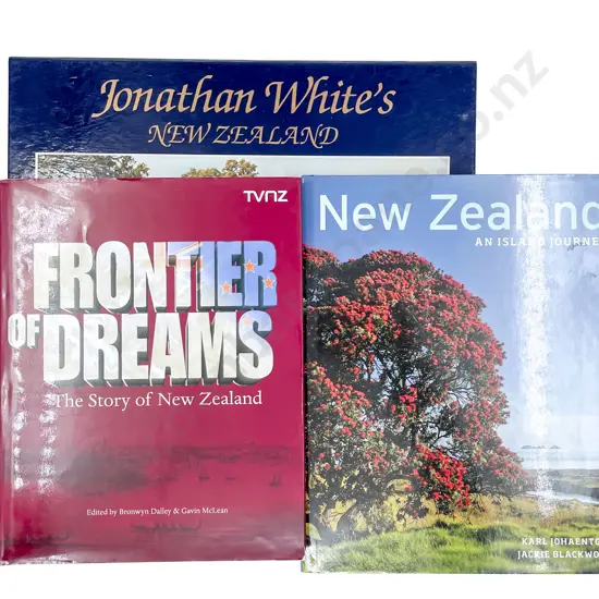 Frontier of Dreams Together with Jonathan White's New Zealand and other NZ Reference