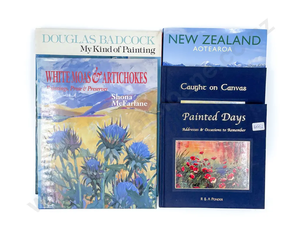 Qty of Mostly NZ Art Reference Including Richard Ponder and Shona McFarlane Image 1++