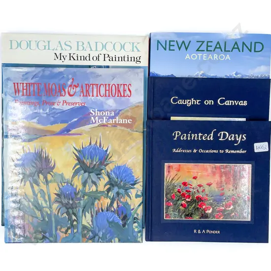 Qty of Mostly NZ Art Reference Including Richard Ponder and Shona McFarlane