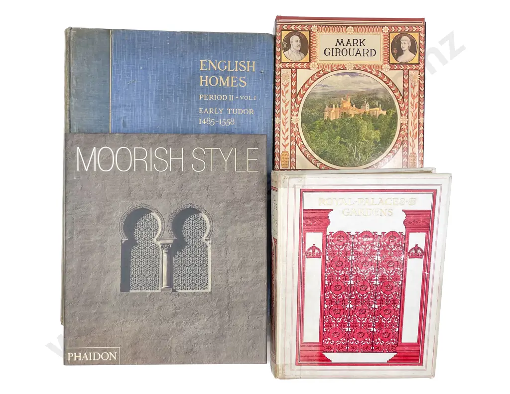 Four Assorted Architectural and Garden Reference Volumes Image 1++