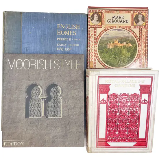 Four Assorted Architectural and Garden Reference Volumes