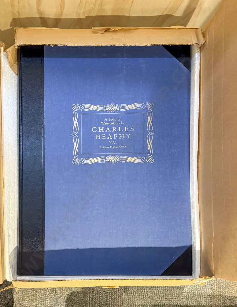 A Folio of Watercolours by Charles Heaphy Image 1++