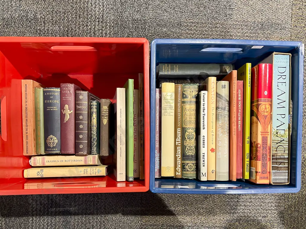 Two Cartons of Assorted World History Reference Etc Image 1++