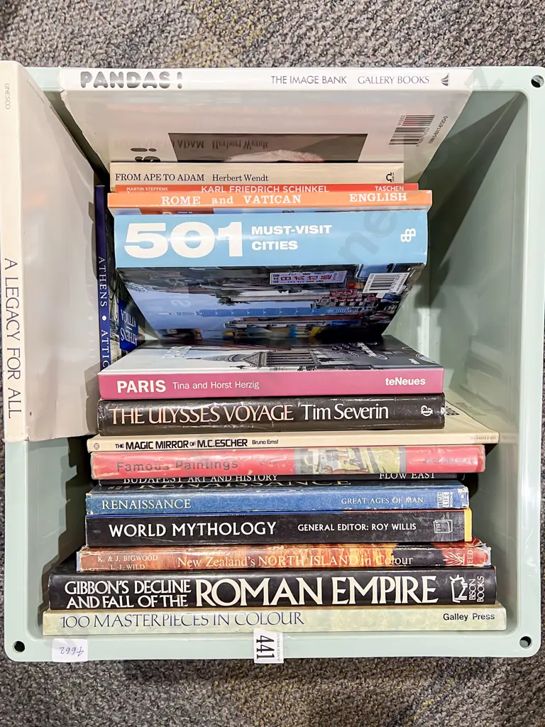 Box Qty of Assorted Books Image 1++