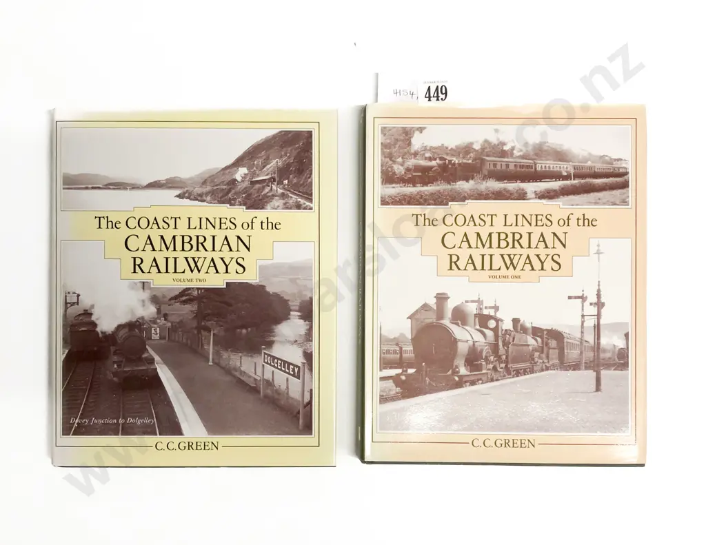 Railway: The Coast Lines of the Cambrian Railways Two Volumes Image 1++