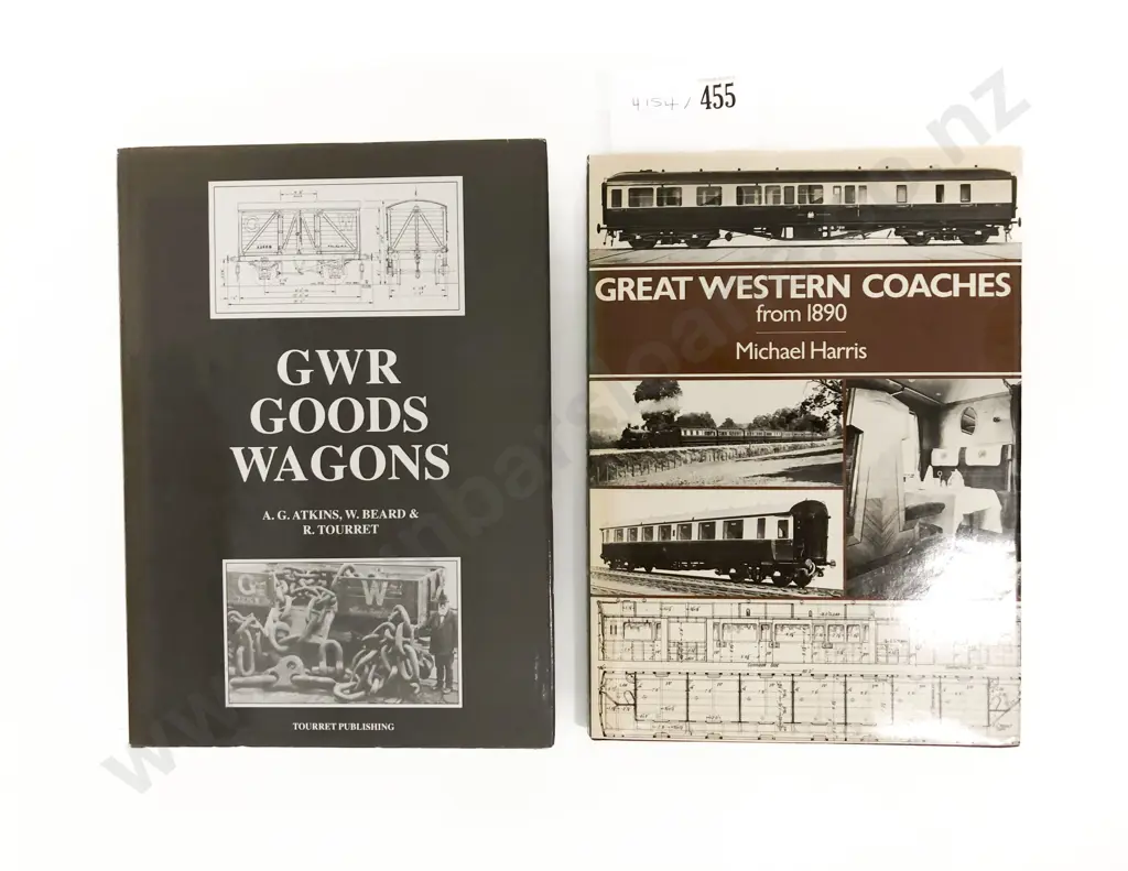 Railway: Two Volumes Great Western Coaches and Goods Wagons Image 1++