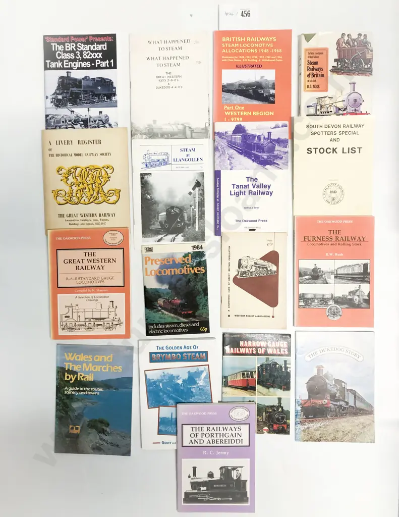 Railway: Bundle Books and Booklets British Steam Railways Image 1++