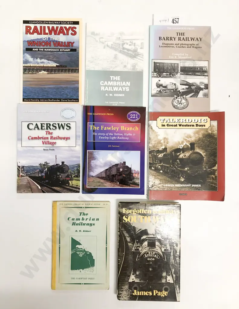 Railway: Bundle Books and Booklets Welsh Steam Railways Image 1++