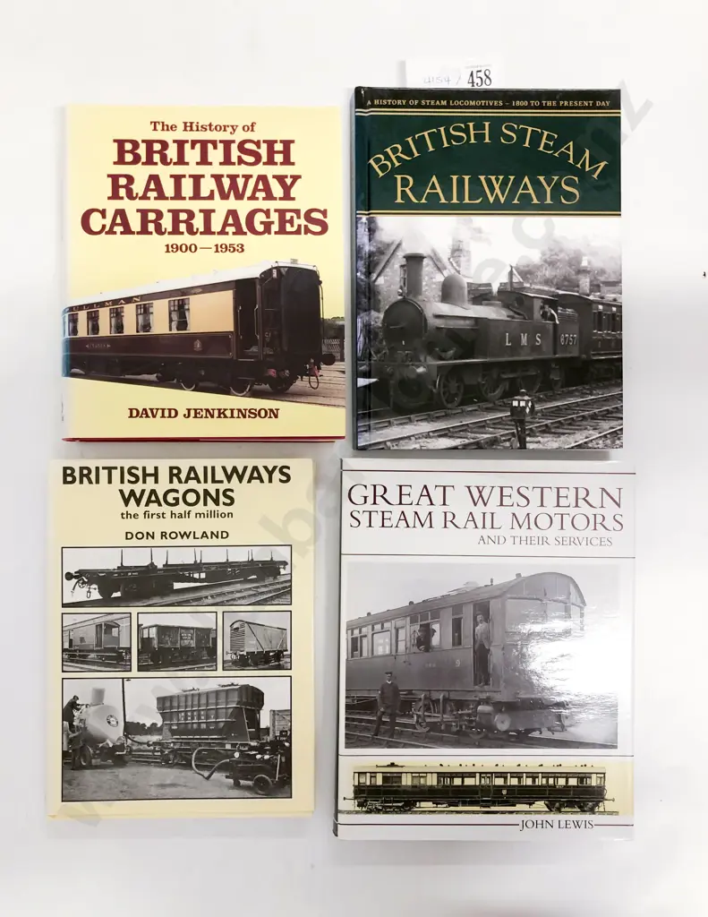 Railway: Four Volumes British Steam Railways Image 1++