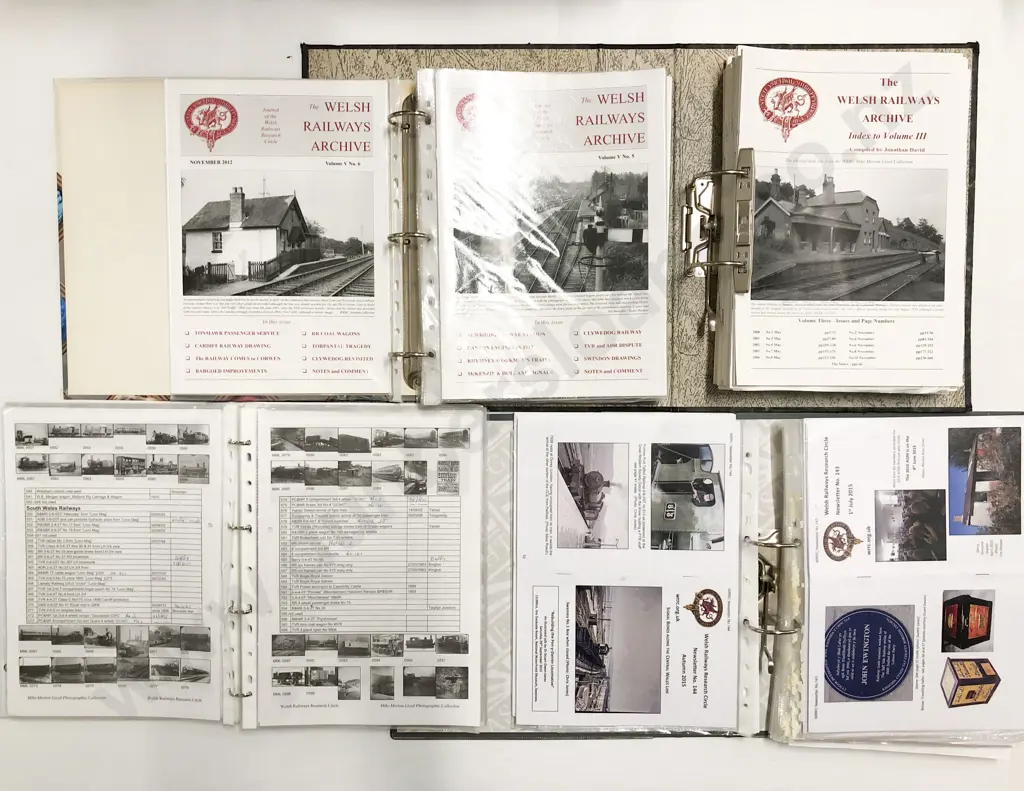 Railway: Welsh Railways WRRC Magazines Image 1++
