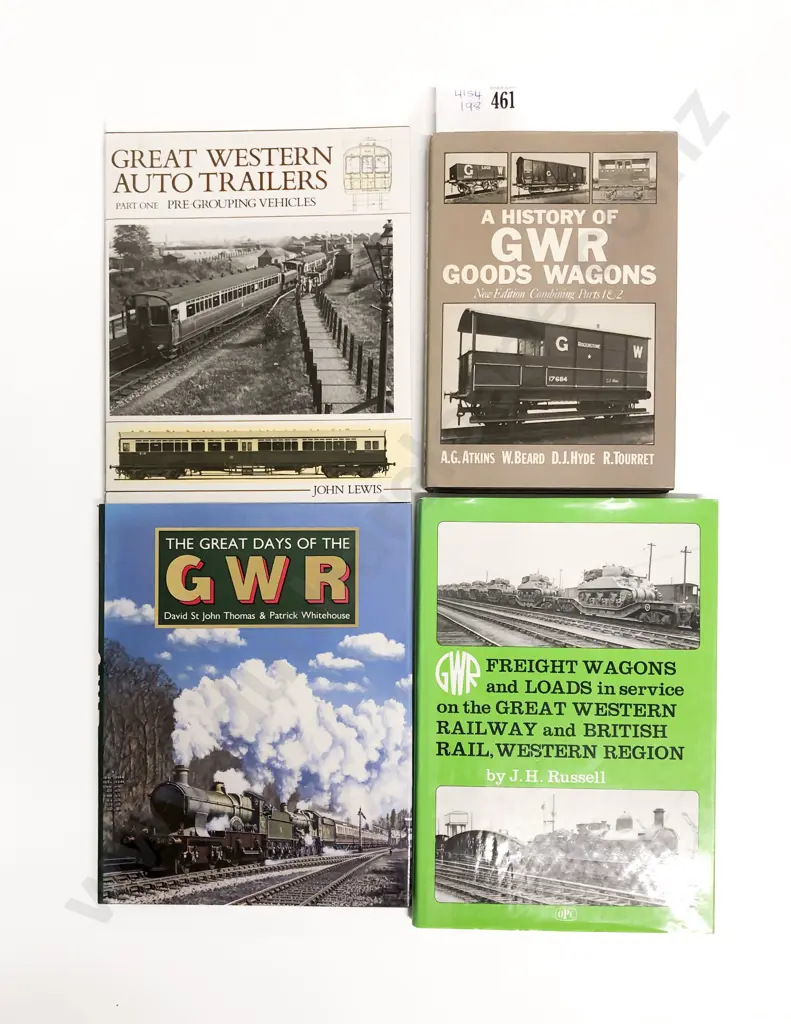 Railway: Four Volumes Great Western Railways Image 1++