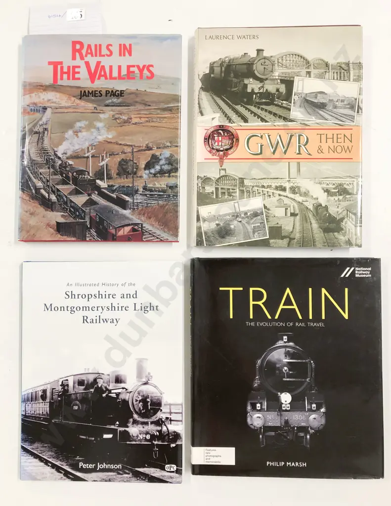 Railway: Four Volumes British Steam Railways Image 1++