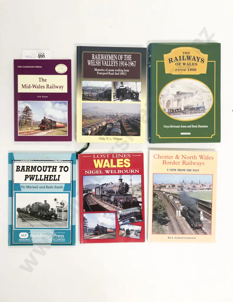 Railway: Six Volumes Welsh Railways Image 1++