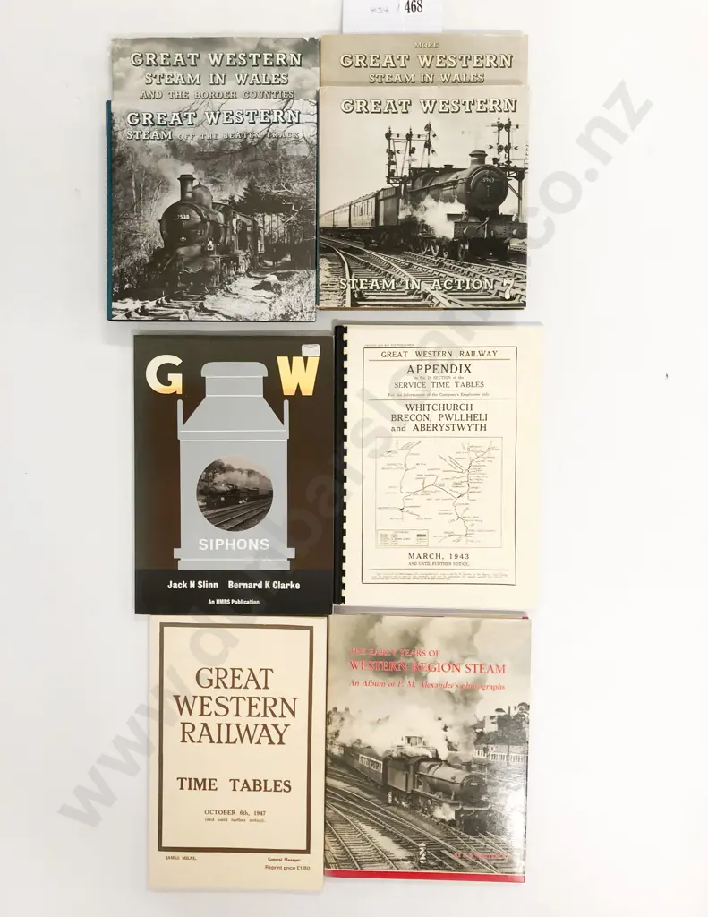 Railway: Eight Volumes Great Western Railways Image 1++