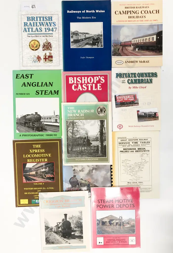 Railways: Qty Booklets British Steam Railways Image 1++