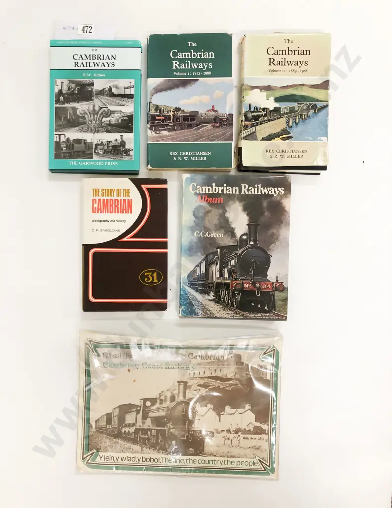 Railways: Six Volumes Cambrian Steam Railways Image 1++
