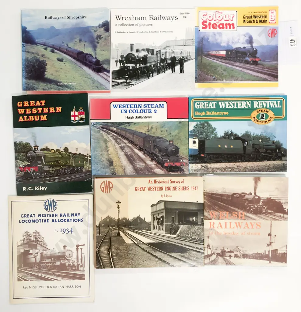 Railways: Ten Books and Booklets British Steam Image 1++
