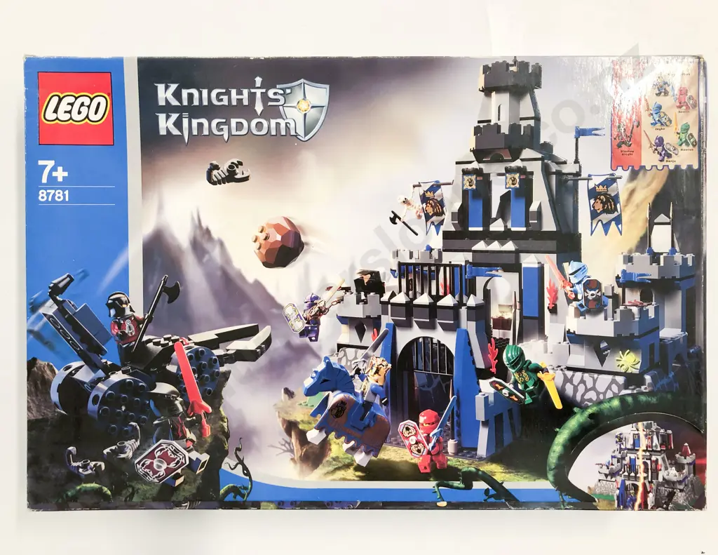 Vintage Boxed Lego Knights Kingdom 8781 Castle 7048 7092 Image 1++