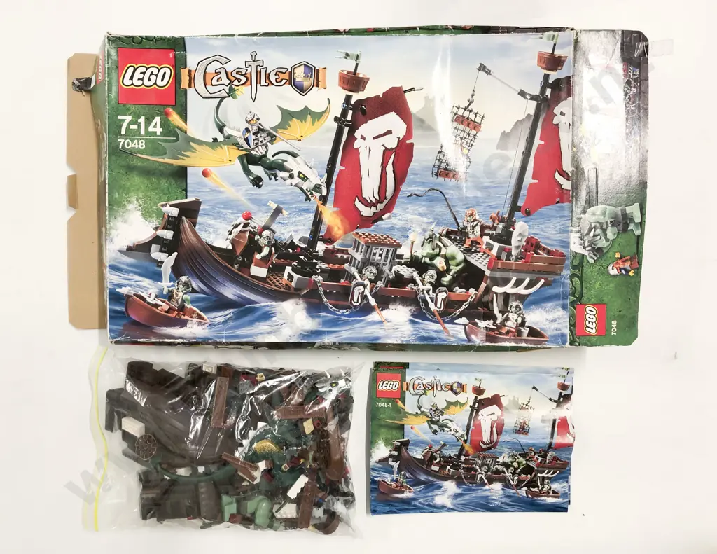 Vintage Boxed Lego Knights Kingdom 8781 Castle 7048 7092 Image 1++