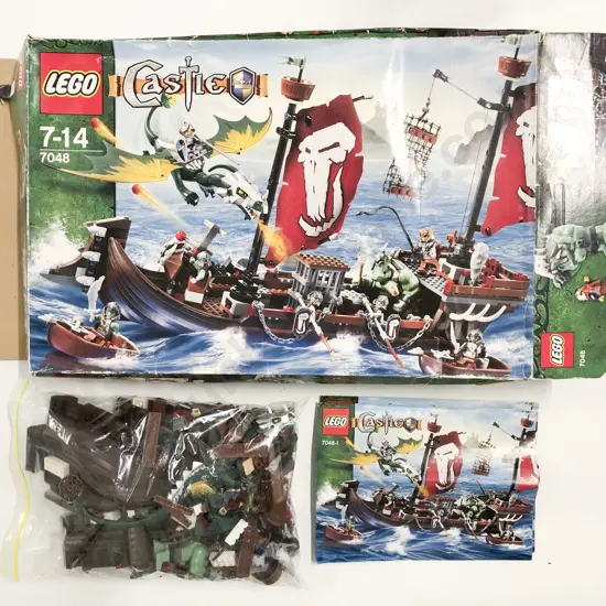 Vintage Boxed Lego Knights Kingdom 8781 Castle 7048 7092