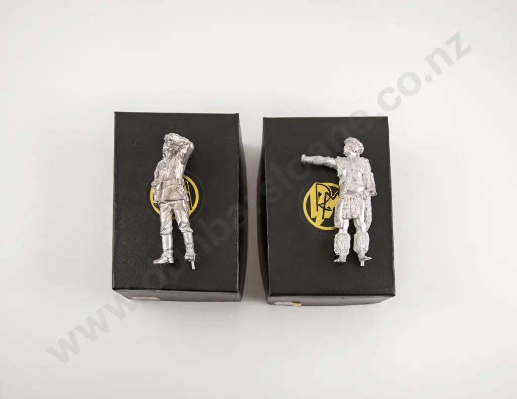 Ten Boxed Mixed Manufacture White Metal Assorted Soldier Casting Kits Image 1++