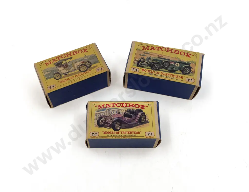 Early Issue Models of Yesteryear Y-4 Y-5 Y-7 Image 1++