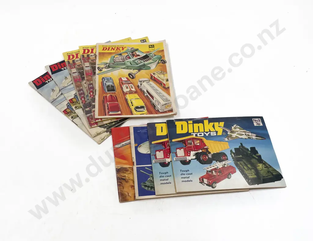 Nine Dinky Catalogues With Doubles Image 1++