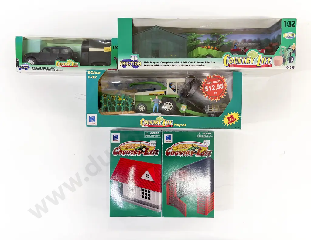Newray Five Boxed Country Life Models Image 1++