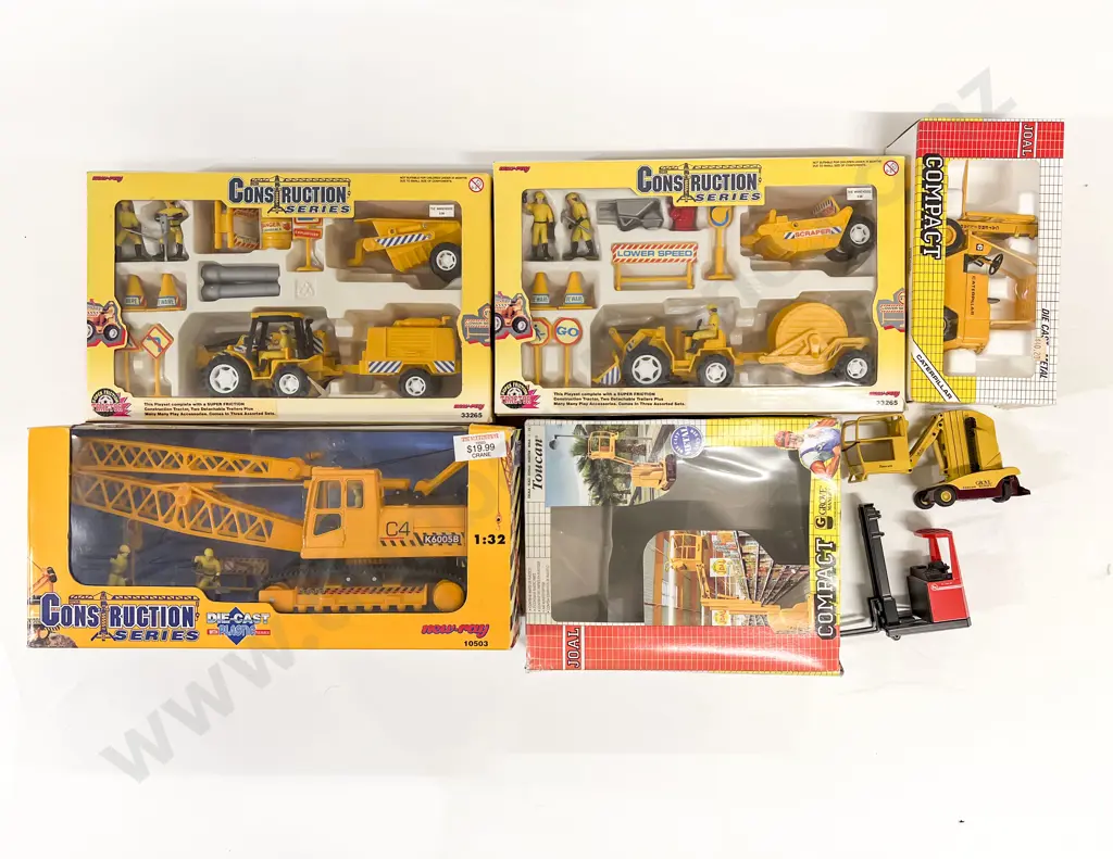 Boxed Various Construction Models Image 1++