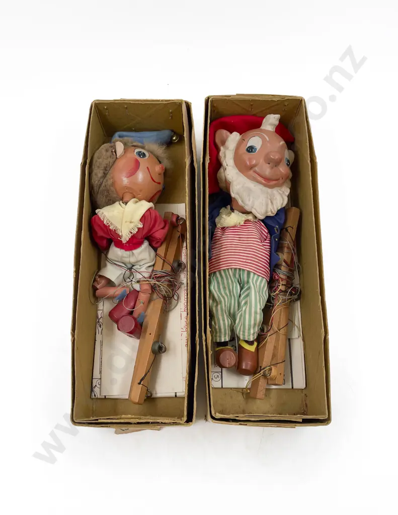 Two Boxed Pelham Puppets Noddy and Big Ears Image 1++