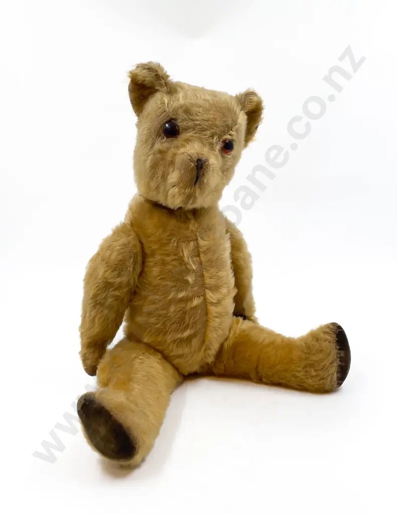 Vintage Made in England Straw Filled Teddy Bear 53cm Image 1++