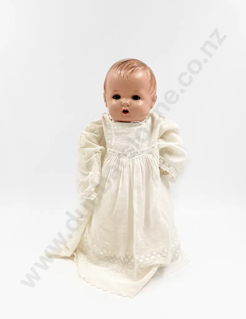 German All Composition Doll and AM Baby Image 1++
