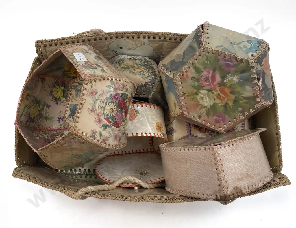 Collection of Pre War Papercraft Boxes Image 1++