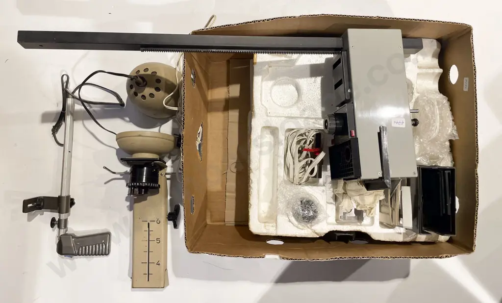 Boxed Film Editor with Large Qty of Assorted Boxed Reels Etc Image 1++