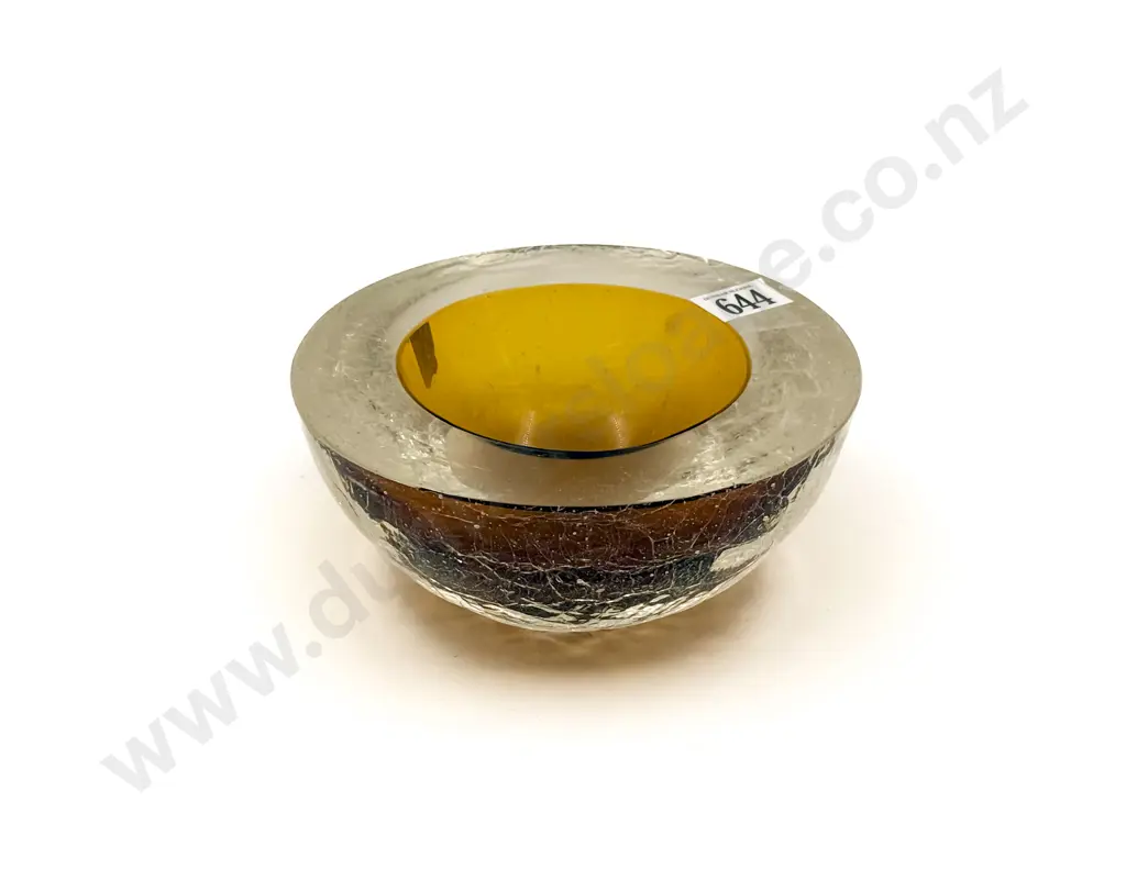 Murano Heavy Art Glass Bowl Image 1++