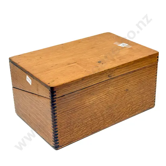 Oak Desk Box